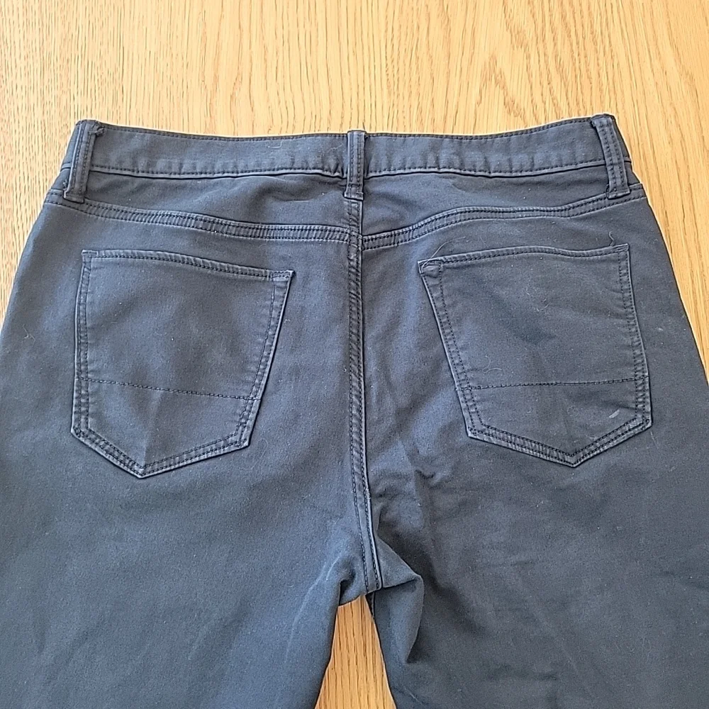 Banana Republic Travel‎ Jeans Men's 34x32 Slim Fit Navy Blue Stretch Comfort